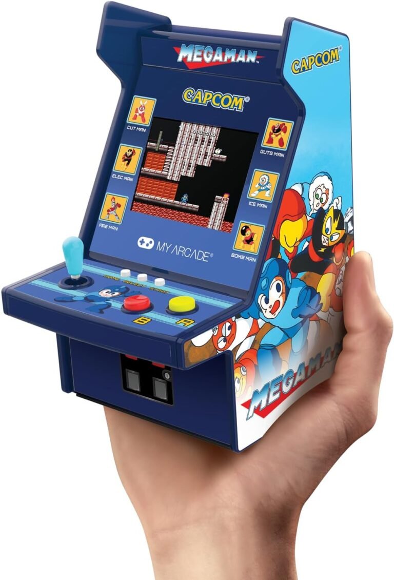 Mon Arcade DGUNL-4189 Mega Man Micro Player Pro Arcade rétro portable (6 JEUX EN 1