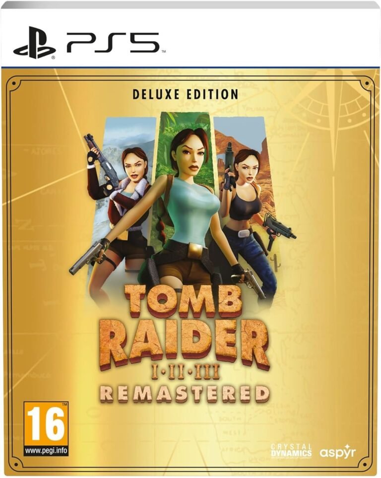 Tomb Raider 1-3 Remastered avec Lara Croft Édition Deluxe – PS5