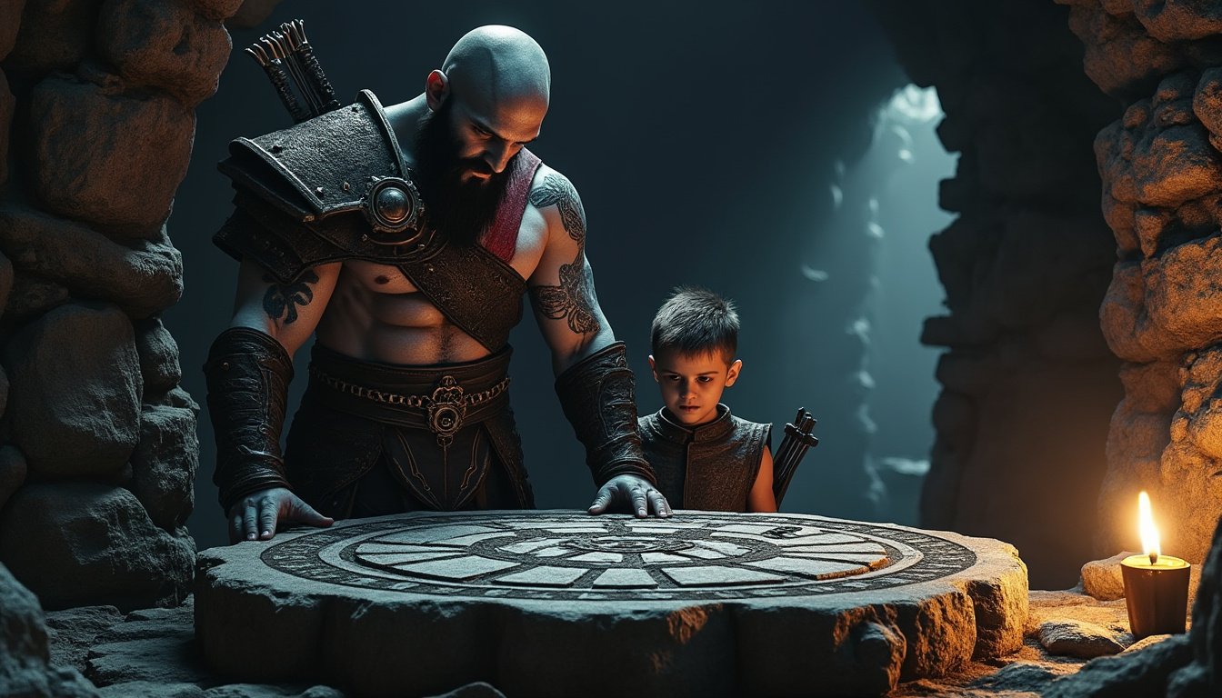 plongez dans l'univers époustouflant de god of war sur ps4 avec 'dans l'ombre des dieux'. ce voyage émotionnel vous fera explorer des thèmes de paternité, de sacrifice et de rédemption, tout en affrontant des créatures mythologiques dans un monde riche et captivant. préparez-vous à vivre une aventure inoubliable au cœur de la mythologie nordique.