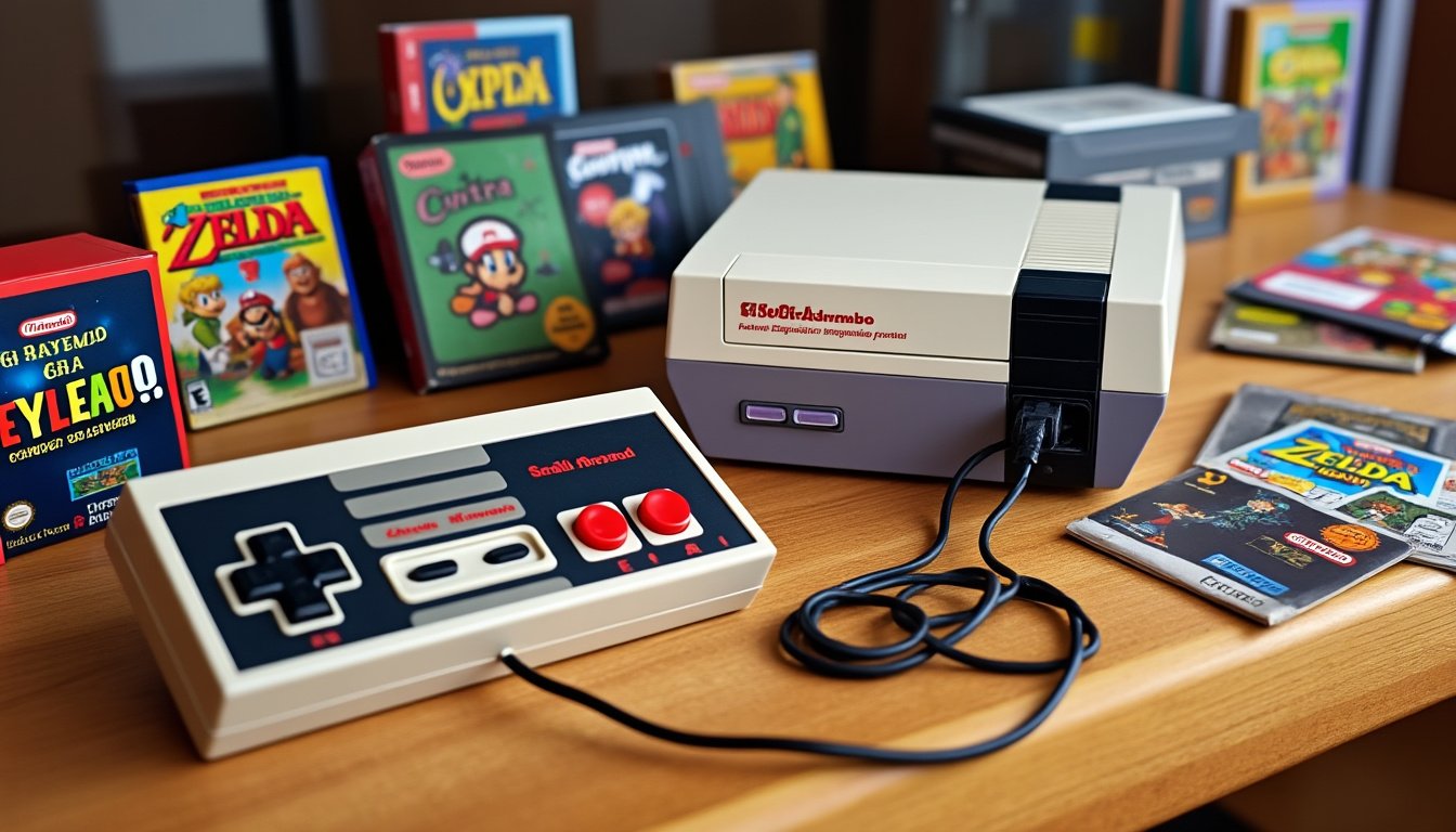 plongez dans l'univers du retrogaming avec notre console exceptionnelle, offrant un accès à 45 000 jeux emblématiques. revivez vos souvenirs d'enfance et explorez des classiques intemporels, le tout dans un seul appareil compact et élégant. parfait pour les passionnés de jeux vidéo et les nouveaux venus, redécouvrez le plaisir de jouer à tout moment !