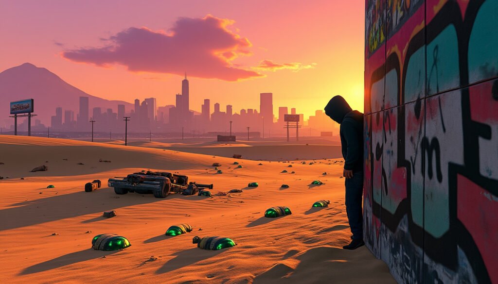 plongez dans les secrets cachés de grand theft auto: san andreas sur ps2. cette exploration fascinante dévoile des mystères insoupçonnés et des révélations étonnantes qui raviront les fans et les nouveaux joueurs. ne manquez pas cette aventure incroyable dans l'un des jeux les plus emblématiques de son époque !