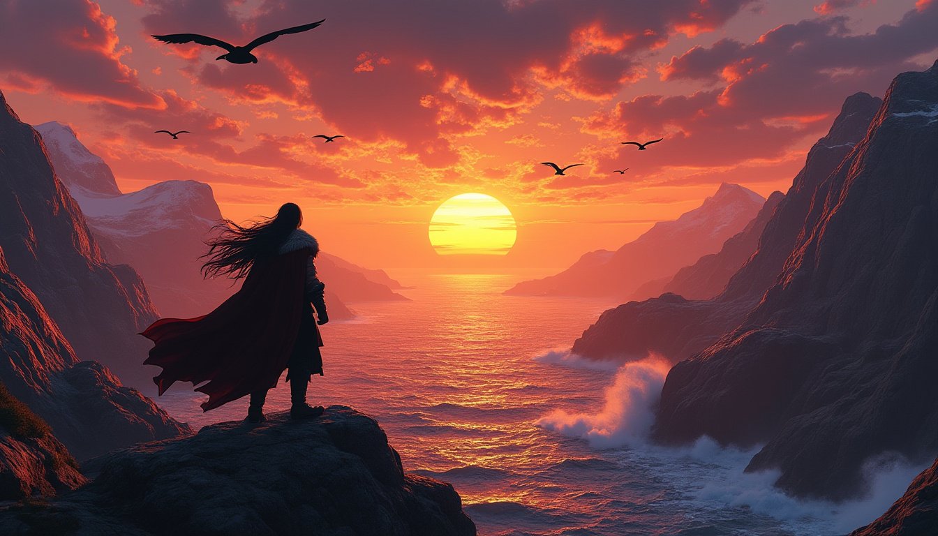 plongez dans l'univers captivant d'assassin's creed valhalla sur ps5 et accompagnez eivor dans un voyage épique à travers des paysages nordiques majestueux. découvrez des batailles épiques, des choix moraux poignants et l'héritage viking dans cette aventure immersive où la loyauté et la conquête se heurtent.