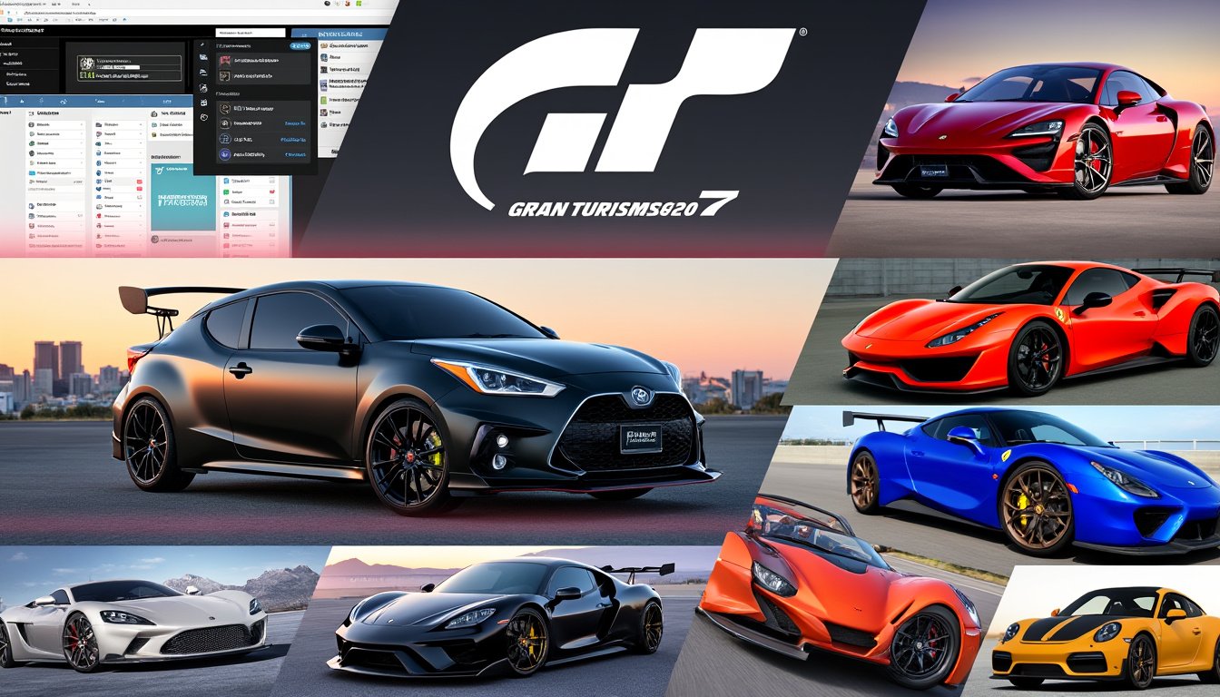 découvrez gran turismo 7 sur ps5, une simulation de conduite incontournable qui vous plonge dans un monde de courses réalistes et d'adrénaline. explorez des circuits emblématiques, personnalisez vos voitures et vivez une expérience immersives qui redéfinit le jeu de course.