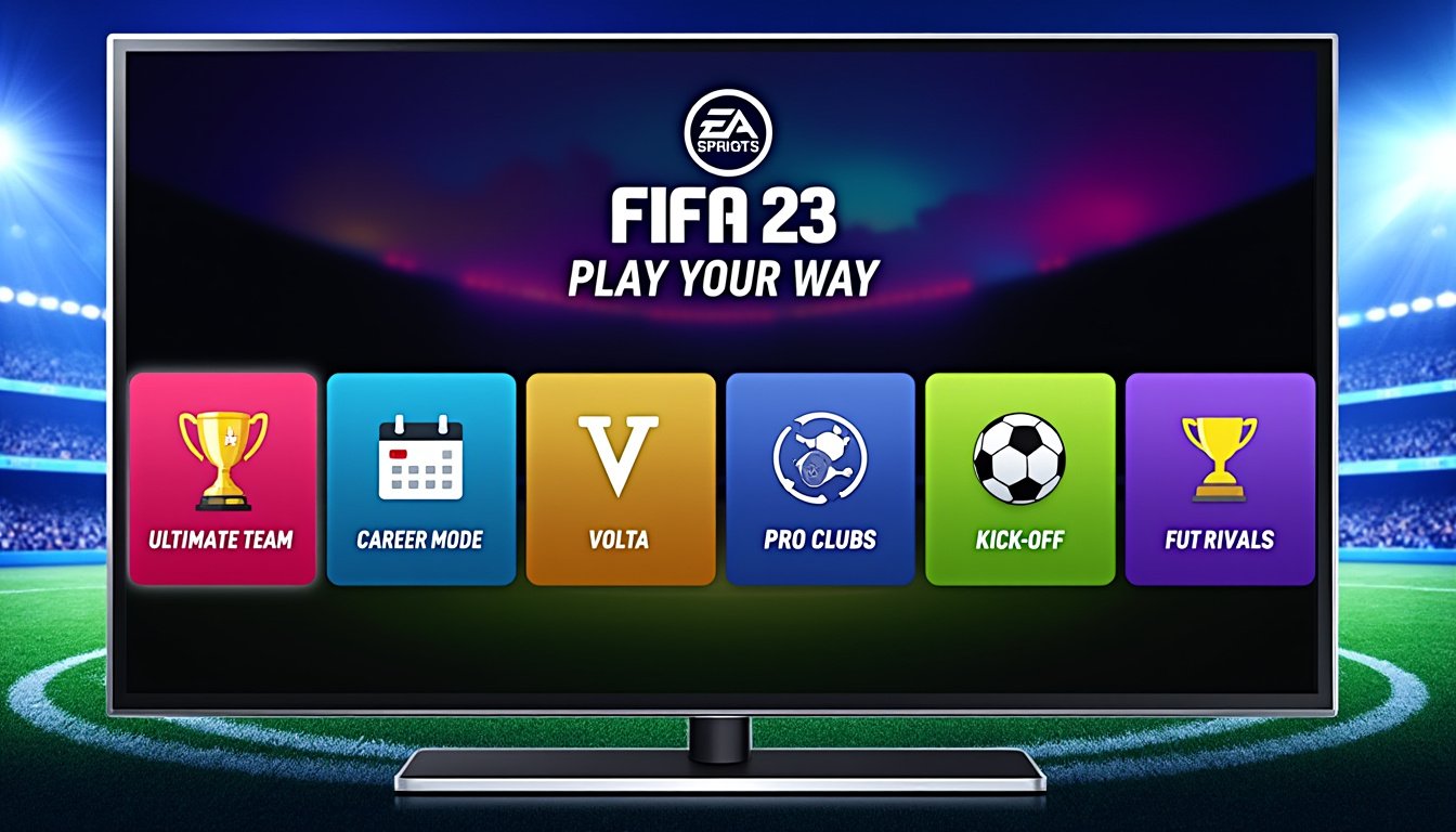 découvrez fifa 23 sur ps5, un jeu de football révolutionnaire qui vous plonge dans des graphiques éblouissants, un gameplay réaliste et des expériences de jeu immersives. rejoignez vos amis ou affrontez des joueurs du monde entier dans des matchs palpitants et développez votre propre équipe pour atteindre la gloire.