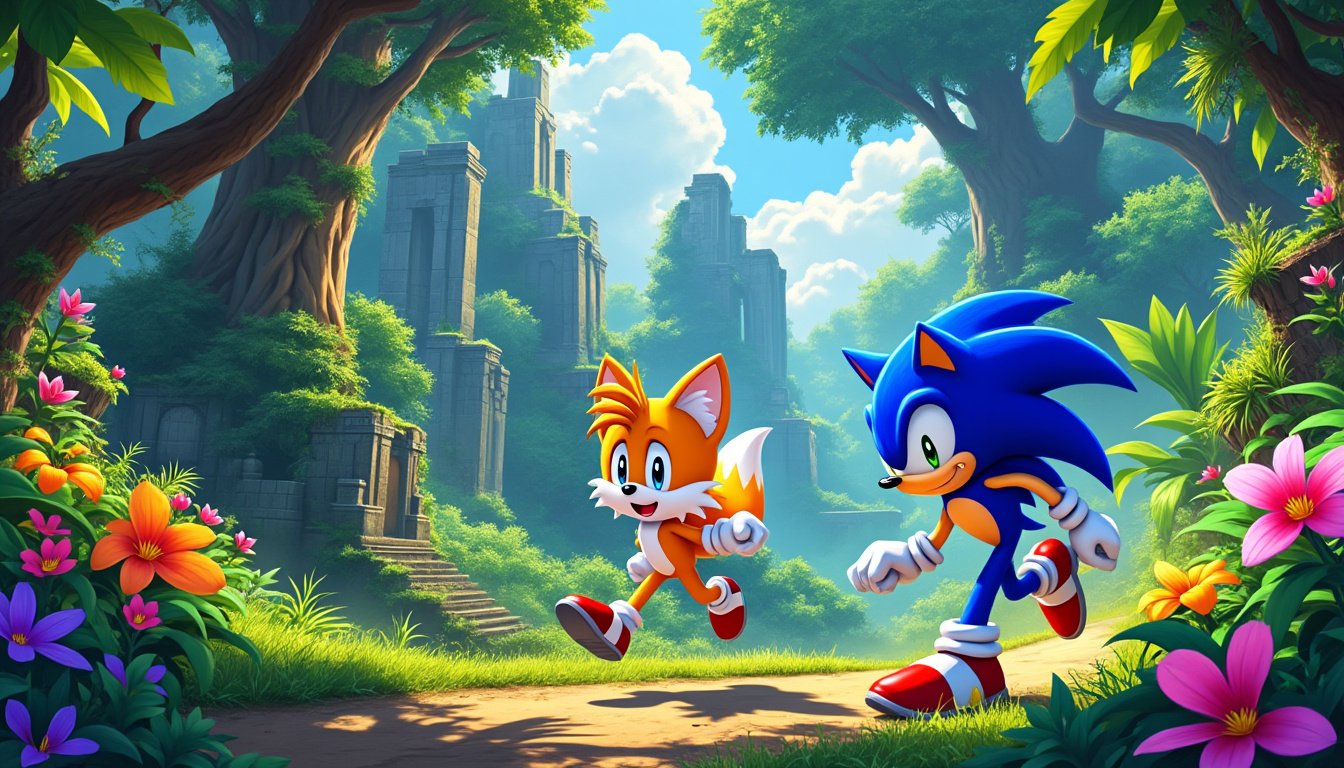 plongez dans l'univers rétro de sonic et knuckles sur megadrive ! revivez cette aventure emblématique pleine de vitesse, de défis et d'amitié. rejoignez sonic et son fidèle compagnon knuckles pour sauver le monde des griffes de dr. robotnik. préparez-vous à une expérience inoubliable pleine de souvenirs et de nostalgie !