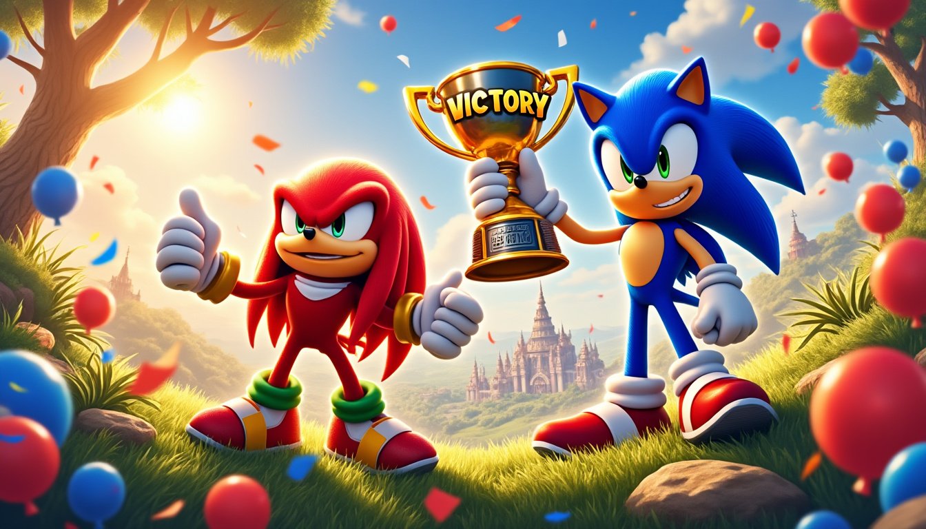 plongez dans l'univers palpitant de sonic et knuckles sur megadrive ! revivez chaque niveau, défiez les boss emblématiques et découvrez un gameplay légendaire qui a marqué l'histoire du jeu vidéo. préparez-vous à une aventure pleine de vitesse et de frissons !