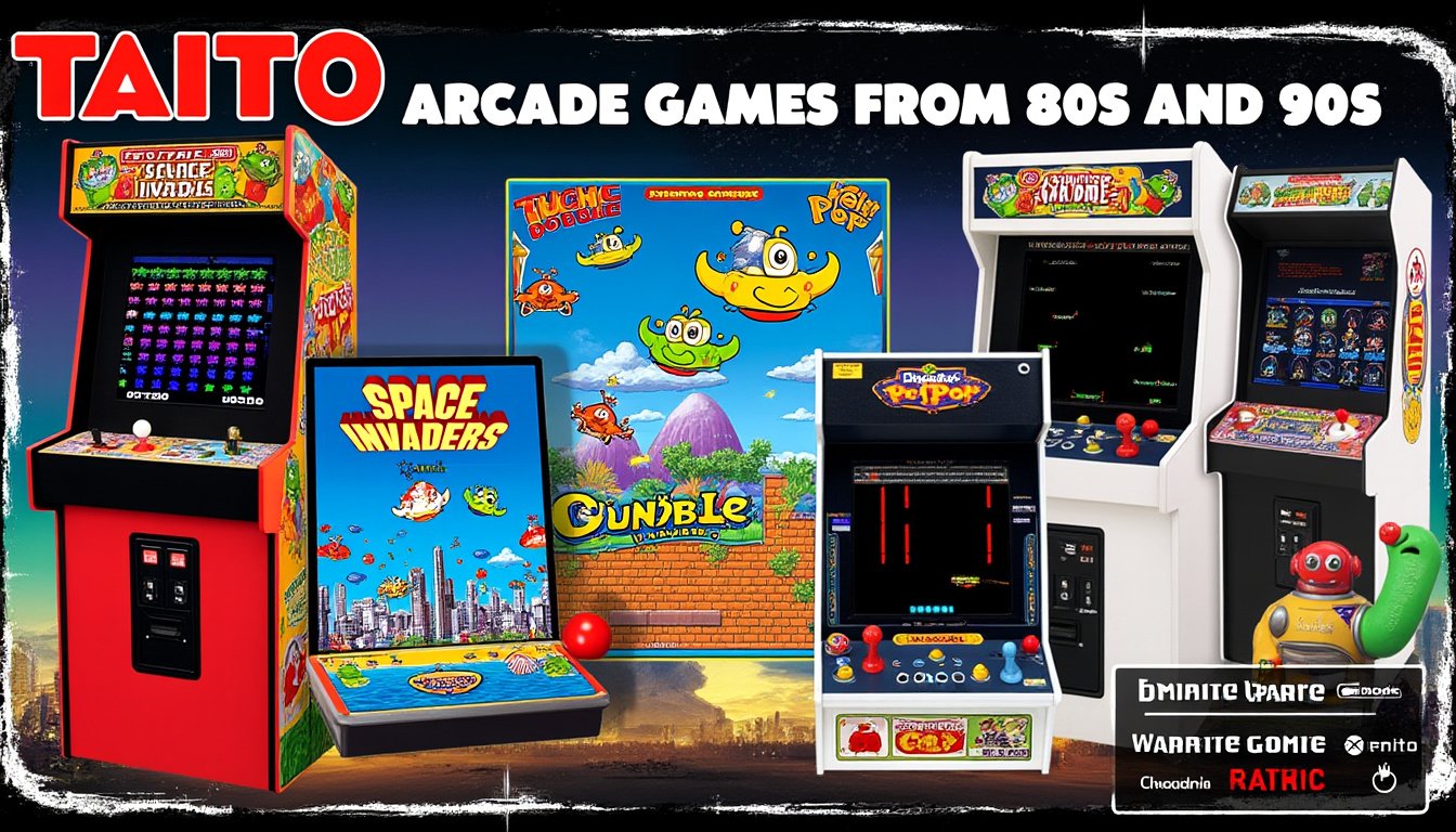 découvrez l'incroyable parcours de taito, le pionnier du jeu vidéo qui a marqué l'histoire avec ses innovations et ses créations emblématiques. plongez dans l'univers de cette entreprise légendaire et explorez son impact sur l'industrie du jeu vidéo moderne.