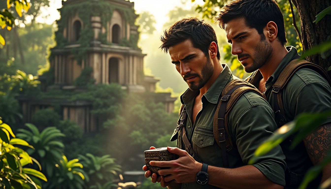 découvrez uncharted 4, un voyage émotionnel palpitant où trahison et rédemption s'entrelacent. suivez nathan drake dans une aventure inoubliable remplie de surprises, de suspense et de réflexions sur le passé.