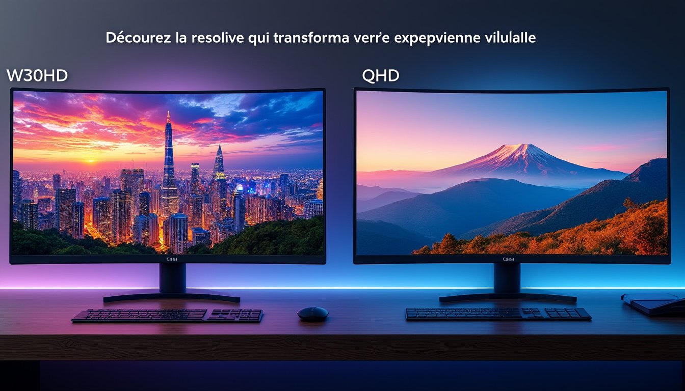 WQHD vs QHD : découvrez la résolution qui transformera votre expérience ...