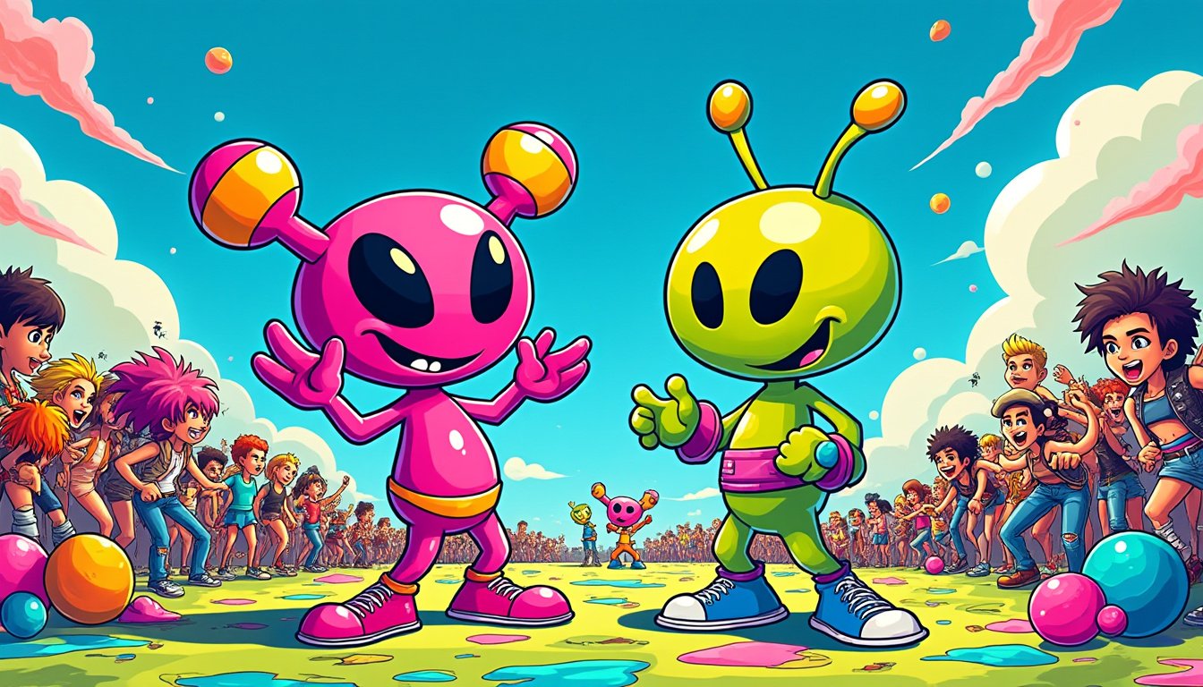 plongez dans l'univers loufoque de toejam & earl in panic on funkotron et retrouvez la magie des mondes décalés. explorez des niveaux colorés, résolvez des énigmes amusantes et revivez l'aventure culte qui a marqué les années 90. préparez-vous à faire la fête sur funkotron!