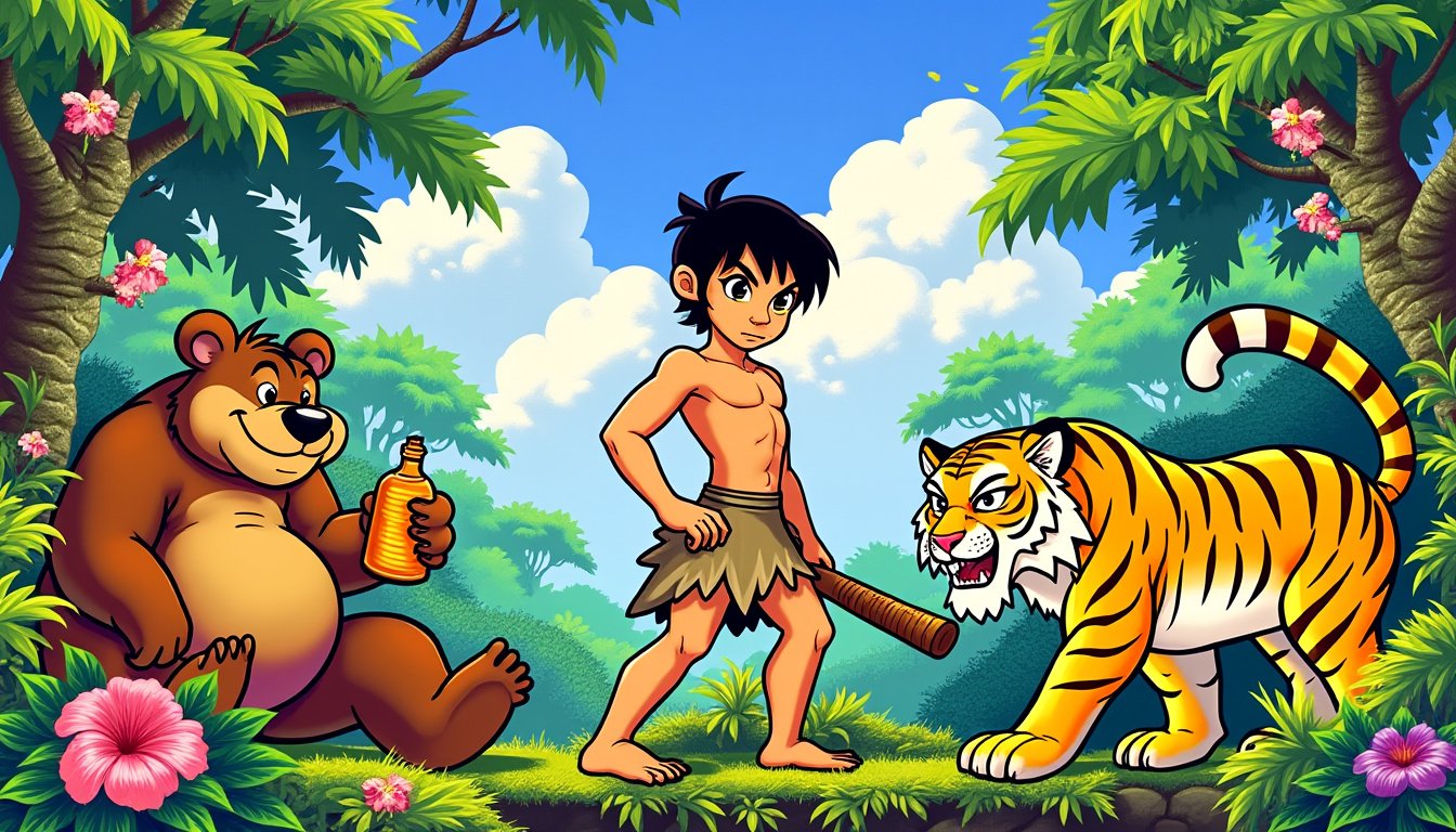 découvrez la magie intemporelle de the jungle book sur megadrive, un jeu emblématique qui vous plonge dans l'univers enchanteur de mowgli et de ses amis. plongez dans l'aventure à travers des graphismes colorés, une bande-son mémorable et des défis palpitants qui raviront les fans de toutes générations.