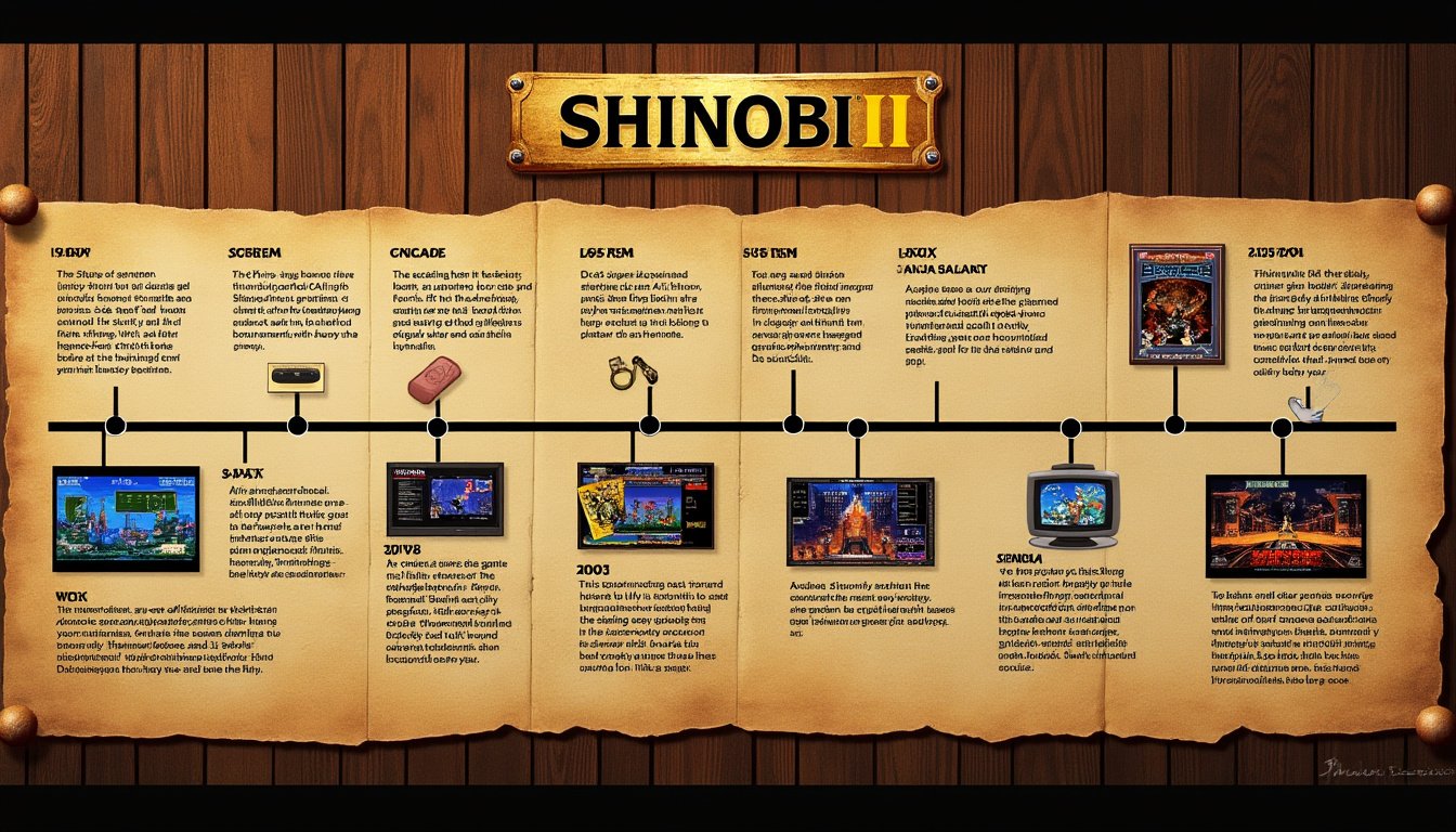plongez dans l'univers captivant de shinobi sur megadrive ! revivez la nostalgie des années 90 tout en relevant de nouveaux défis inédits. préparez-vous à actionner vos compétences de ninja pour vaincre des ennemis redoutables et restaurer l'honneur de votre clan. une aventure épique vous attend !