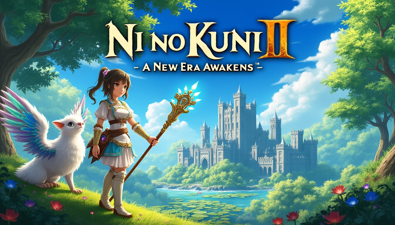 plongez dans l'univers enchanteur de ni no kuni iii sur ps5, une aventure magique riche en émotions, graphismes époustouflants et combats captivants. découvrez un monde où l'imaginaire prend vie et vivez une quête inoubliable pleine de surprises et de magie.