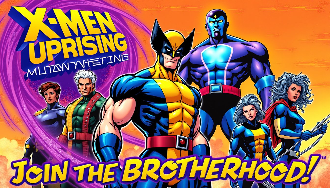 plongez dans l'univers captivant des x-men sur megadrive et redécouvrez les aventures épiques de vos super-héros préférés. un voyage nostalgique rempli d'action et de magie vous attend !