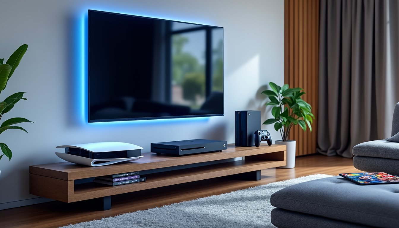 découvrez l'univers des consoles de jeux : leur histoire, les dernières innovations, les meilleurs modèles du moment et des conseils d'achat pour tous les passionnés de gaming.