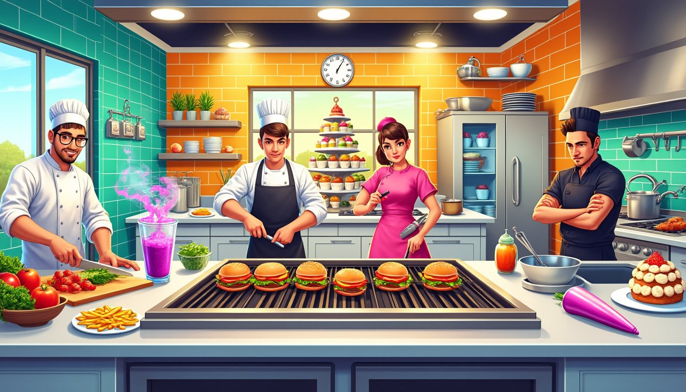 découvrez l'expérience culinaire chaotique d'overcooked! all you can eat sur ps5. affrontez vos amis dans des cuisines effrénées, relevez des défis savoureux et devenez le chef ultime dans ce jeu délirant qui mêle coopération et hilarité. préparez-vous à des moments mémorables et des rires garantis!