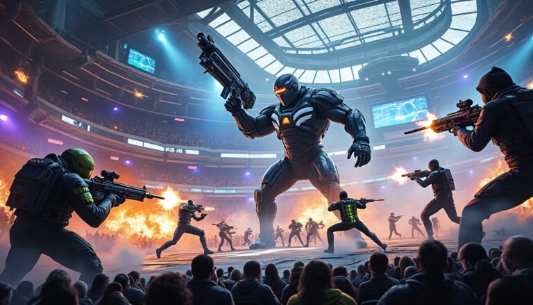 plongez dans l'univers captivant de 'dans l'arène des fps warriors', une aventure poignante sur ps4. combattez, explorez et vivez des émotions intenses à travers des graphismes époustouflants et une narration immersive. préparez-vous à relever des défis et à devenir le héros de votre propre saga!