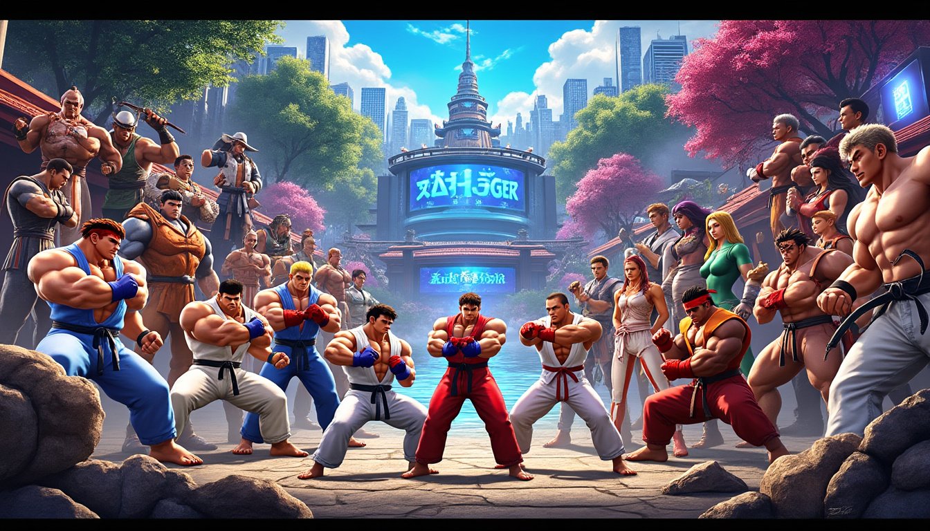 Découvrez l'évolution de la saga des jeux de combat - Console ...