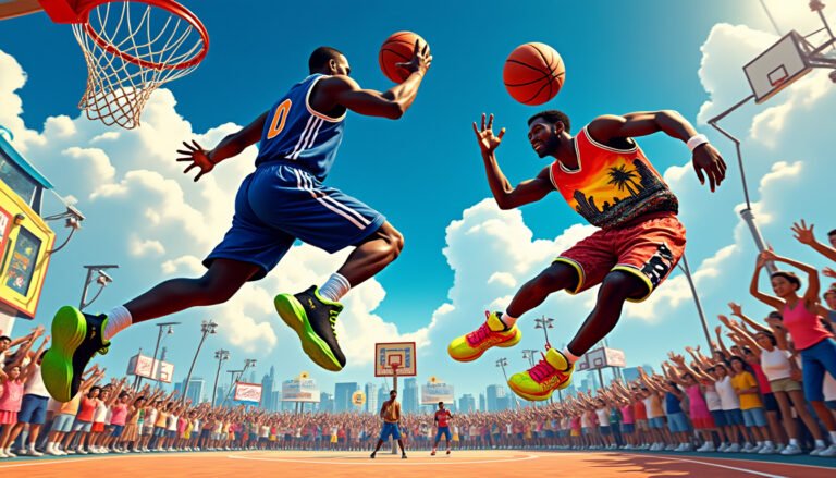 plongez dans l'univers unique de nba street v3 sur ps2 et découvrez comment ce jeu innovant va transformer votre expérience du basket. avec des graphismes époustouflants, des mouvements spectaculaires et un gameplay inédit, préparez-vous à vivre intensément chaque match. ne manquez pas cette révolution ludique !