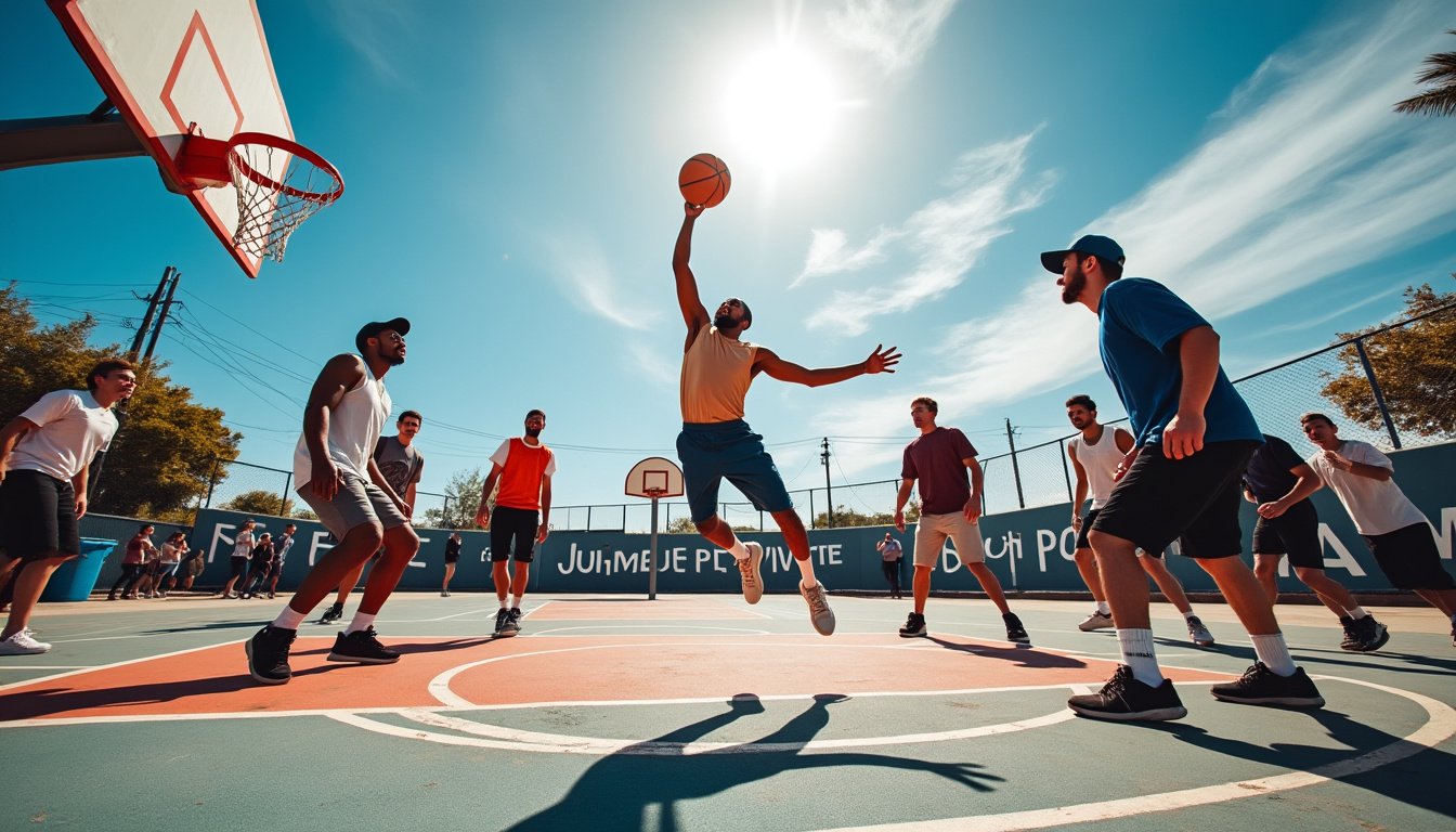 découvrez nba street v3 sur ps2, un jeu qui va transformer votre expérience du basket avec son gameplay dynamique, ses mouvements spectaculaires et son ambiance authentique. préparez-vous à vivre des matchs inoubliables et à développer vos compétences sur le terrain comme jamais auparavant !
