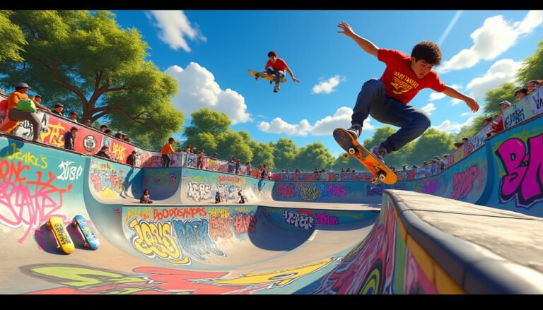 plongez dans l'univers de tony hawk’s pro skater 3 sur ps2, le jeu emblématique qui a révolutionné l'industrie du jeu vidéo et marqué toute une génération de skateurs. explorez ses mécaniques de gameplay innovantes, ses niveaux emblématiques et la nostalgie des années 2000.