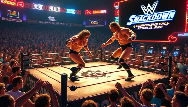 explorez les secrets fascinants de wwe smackdown! sur ps1. découvrez des révélations inédites qui enrichiront votre expérience de jeu et vous plongeront au cœur de l'action avec vos superstars préférées.