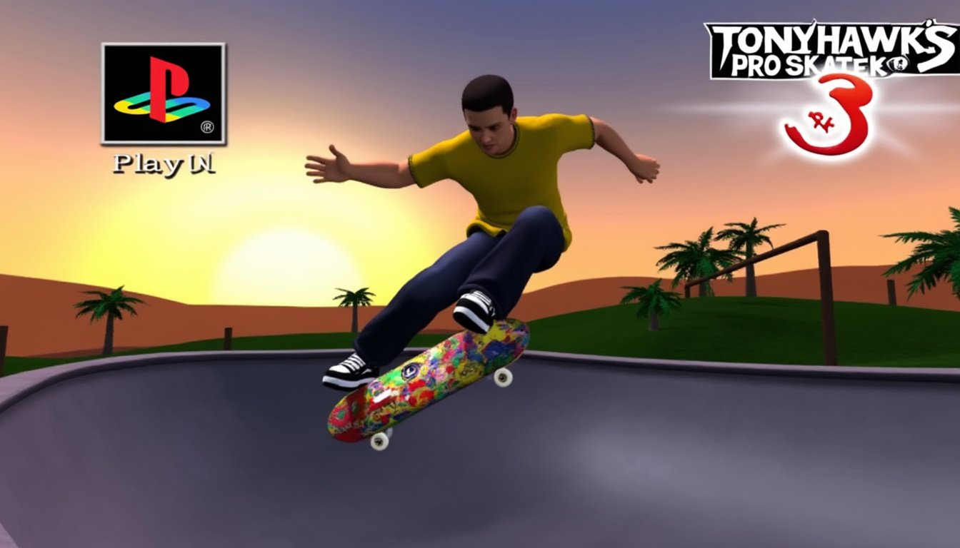 découvrez l'héritage intemporel de tony hawk’s pro skater 3 sur ps1, un jeu culte qui a marqué toute une génération. plongez dans un univers de tricks impressionnants et de niveaux emblématiques qui continuent de séduire les passionnés de skate et les nouveaux joueurs. revivez la magie de ce classique, toujours aussi captivant et influent dans le monde du jeu vidéo !