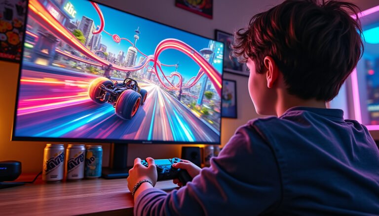 découvrez l'univers captivant de trackmania turbo sur ps4 ! plongez dans des courses effrénées, des pistes folles et des défis stimulants qui mettront à l'épreuve vos compétences de pilotage. préparez-vous à vivre une expérience arcade inoubliable avec des graphismes éclatants et un gameplay addictif. rejoignez la communauté et partagez vos meilleurs temps !