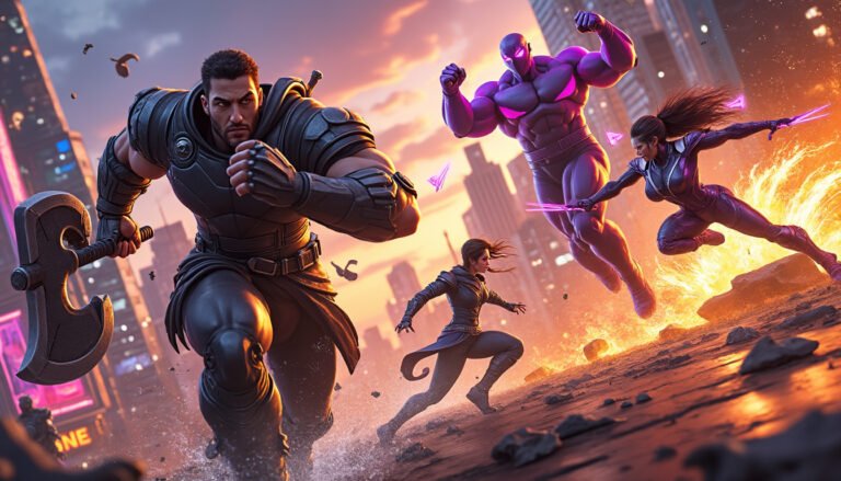 plongez dans l'univers palpitant d'action legends sur ps4 et revivez les exploits de vos héros favoris. préparez-vous à des aventures épiques, des combats intenses et des moments inoubliables à chaque niveau. rejoignez la lutte pour la gloire et l'honneur !
