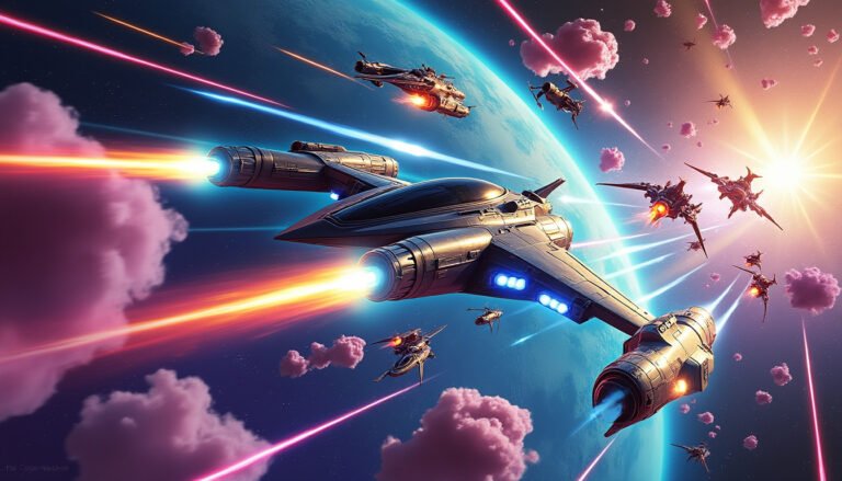plongez dans l'univers captivant de thunder force iv sur megadrive, un shoot'em up légendaire. redécouvrez l'aventure palpitante, les graphismes saisissants et la bande-son envoûtante qui ont marqué toute une génération de joueurs. préparez-vous à des combats intenses et à des défis mémorables!