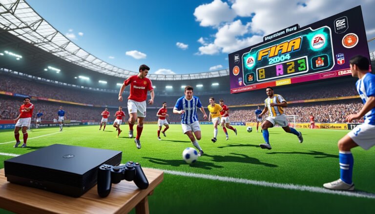 plongez dans l'univers de fifa 2004 sur ps2 et découvrez les raisons qui font de ce jeu de foot un incontournable. revivez des moments mémorables, des mécaniques de jeu innovantes et une expérience inégalée qui ont marqué l'histoire du football virtuel.