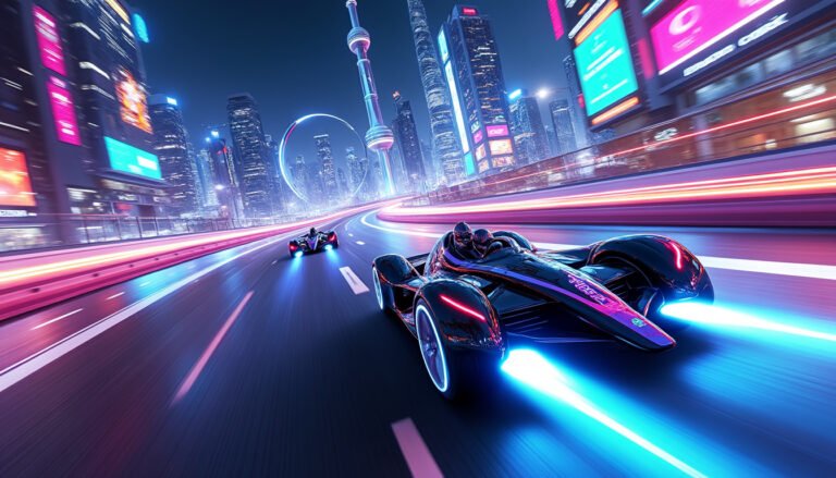 découvrez la course eclipse sur ps5, une expérience immersive dans un univers futuriste où vitesse et technologie se rencontrent. préparez-vous à vivre des courses palpitantes dans des paysages époustouflants et à défier vos limites dans cet environnement innovant.