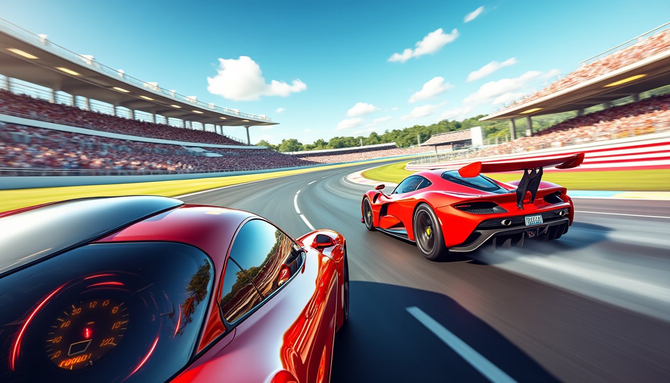 découvrez 'la course révolution ps4', un jeu palpitant qui vous plonge dans un voyage émotionnel au cœur de la vitesse. vivez des sensations intenses à travers des graphismes époustouflants et des mécaniques de jeu innovantes. préparez-vous à accélérer et à réaliser des performances inoubliables !