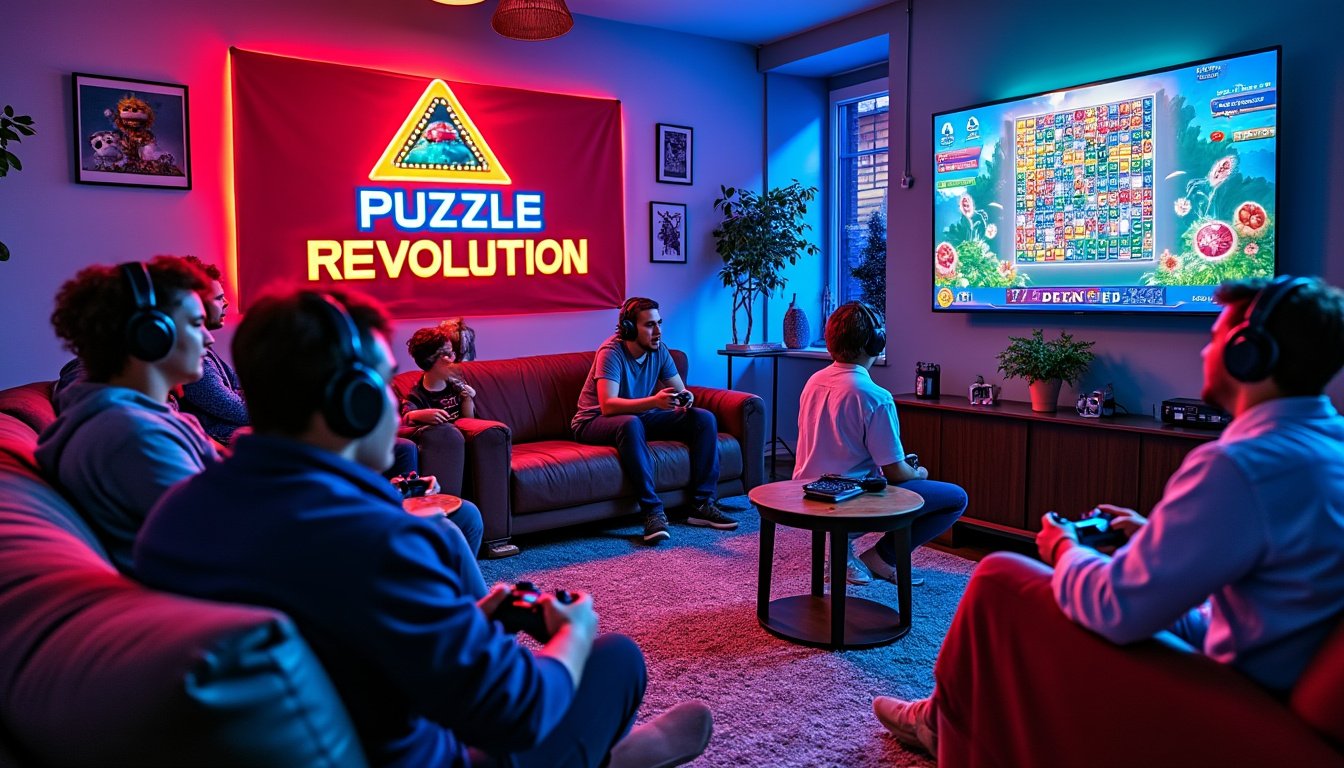 plongez dans l'univers captivant de puzzle revolution sur ps5, où l'innovation rencontre le plaisir du jeu de puzzle. découvrez des mécaniques inédites, des graphismes époustouflants et des défis stimulants qui redéfinissent votre expérience de jeu. préparez-vous à vivre une véritable révolution dans le monde des puzzles!