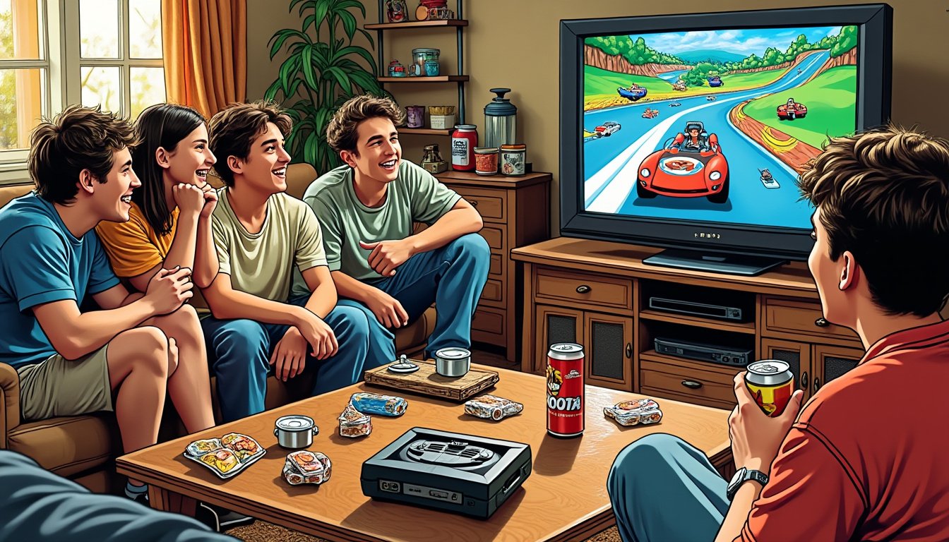revivez l'excitation de la vitesse avec micro machines 2 sur megadrive ! plongez dans des courses effrénées et des circuits originaux, où chaque manœuvre devient un plaisir inégalé. préparez-vous à redécouvrir cette pépite du rétro-gaming et à défier vos amis dans des batailles épiques.