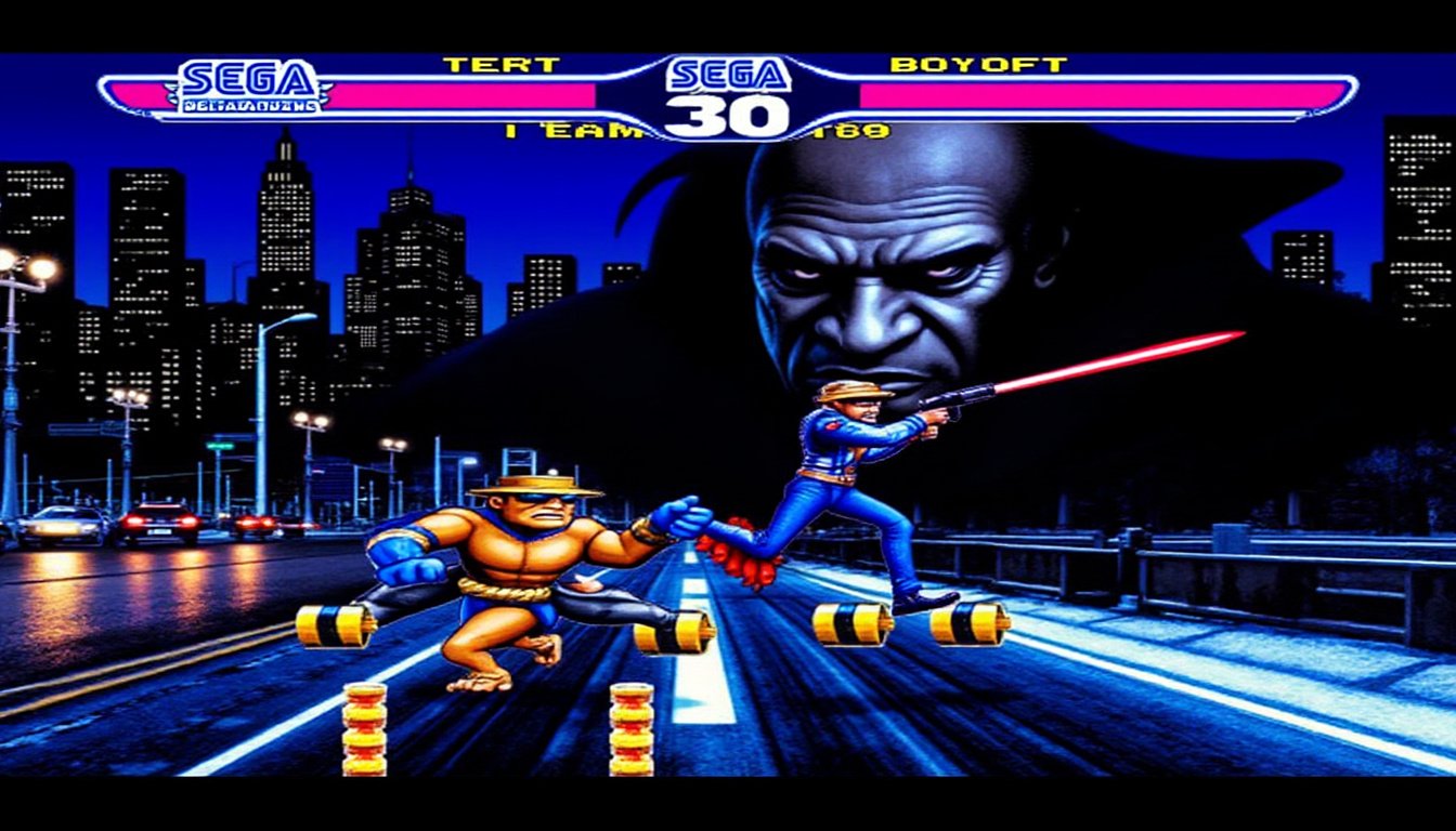découvrez le retour tant attendu de rolling thunder 3 sur megadrive ! plongez dans une aventure palpitante pleine d'action et de suspense, où courage et stratégie s'entremêlent pour vaincre les ennemis. revivez la magie des jeux retro avec des graphismes captivants et une bande-son entraînante. préparez-vous à vivre une expérience inoubliable !