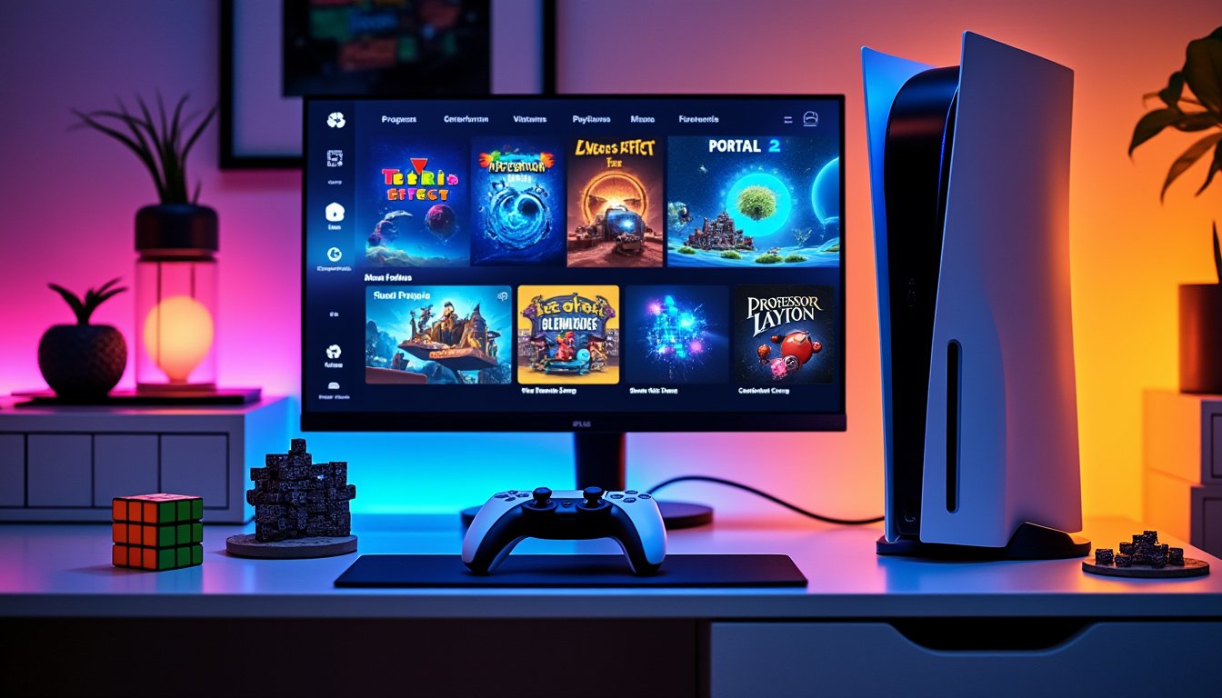 plongez dans l'univers palpitant de 'les guerriers du puzzle', une aventure captivante sur ps5 qui allie défis intellectuels et action effrénée. résolvez des énigmes, débloquez des pouvoirs uniques et affrontez des adversaires redoutables dans un monde riche en couleurs et en mystères. préparez-vous à vivre une expérience de jeu immersive qui ne manquera pas de vous tenir en haleine !