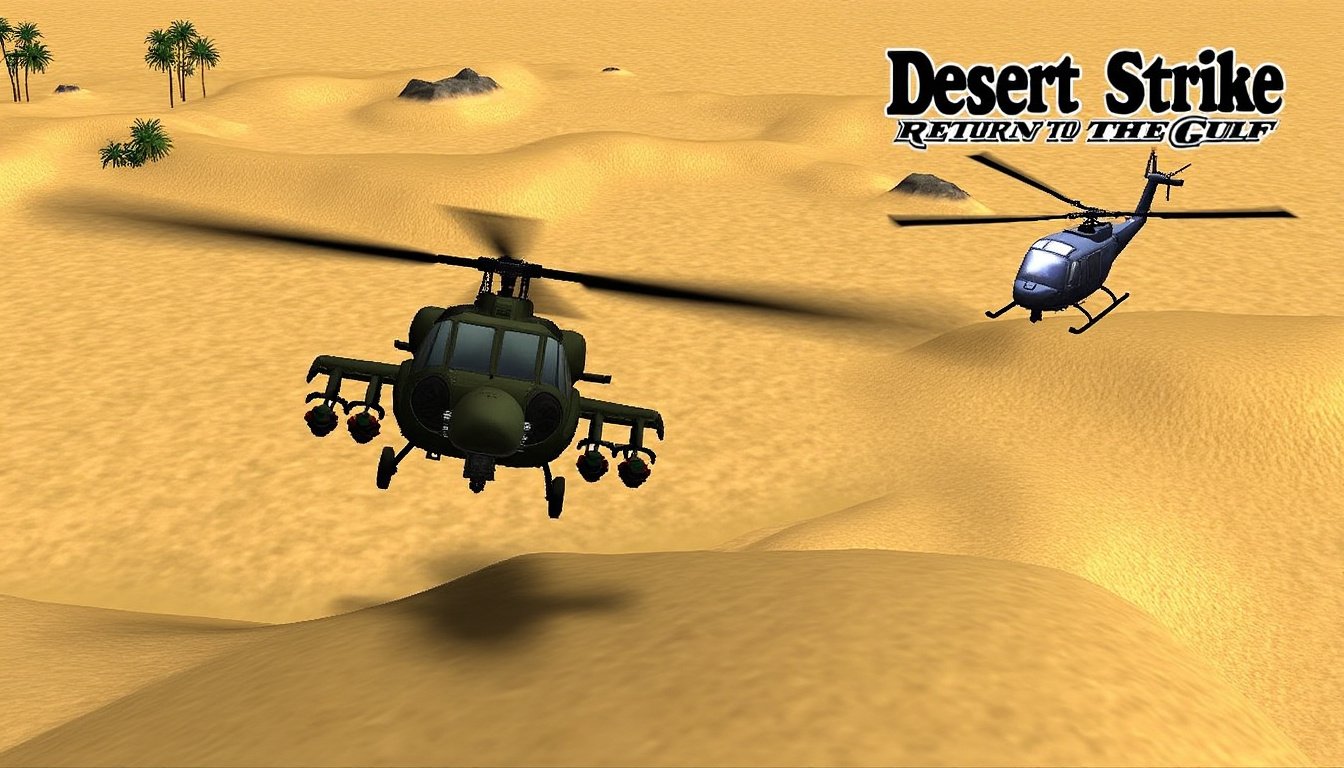découvrez l'héritage intemporel de desert strike sur megadrive, un jeu marquant qui a redéfini l'expérience vidéoludique. plongez dans un voyage inspirant à travers ses mécaniques de jeu innovantes et son ambiance captivante, et explorez l'impact durable qu'il a eu sur l'industrie des jeux vidéo.
