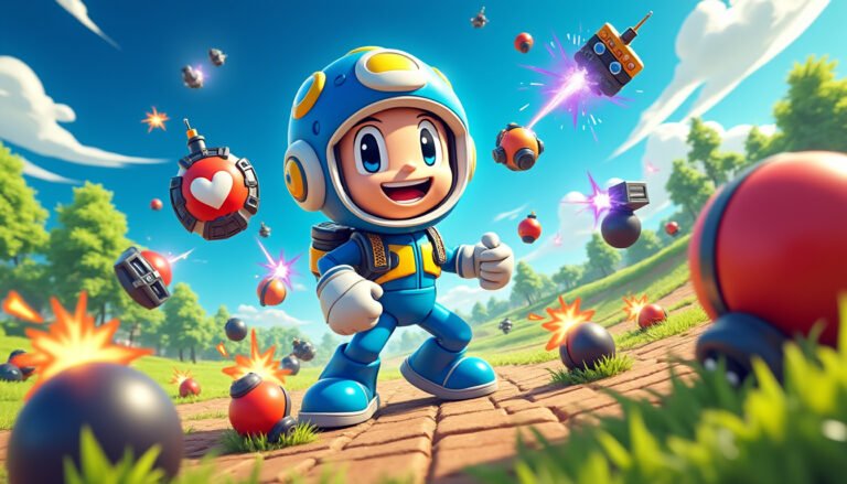 découvrez l'univers palpitant de mega bomberman sur megadrive ! revivez l'intensité des batailles explosives, résolvez des énigmes captivantes et débloquez des niveaux surprenants. préparez-vous à une expérience de jeu inoubliable qui saura raviver vos souvenirs d'enfance !