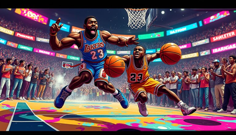 découvrez nba jam megadrive, un classique des années 90 qui a marqué l'histoire du jeu vidéo. plongez dans un univers coloré et dynamique rempli de compétitions de basketball, de dunks spectaculaires et d'une ambiance rétro inoubliable. revivez les moments forts de cette légende du jeu vidéo et laissez-vous emporter par la nostalgie et l'excitation du jeu.