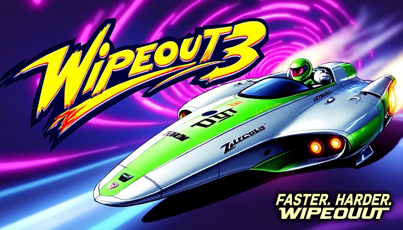 découvrez wipeout 3 sur ps1, un jeu emblématique qui repousse les limites de la vitesse et du design futuriste. plongez dans des courses palpitantes, explorez des pistes innovantes et transformez votre expérience de jeu avec des graphismes saisissants et une bande-son entraînante. préparez-vous à vivre des sensations fortes et à défier vos amis dans l'univers révolutionnaire de wipeout 3 !