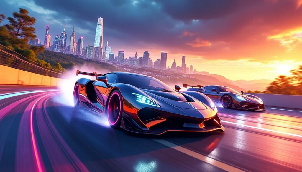 plongez dans l'univers palpitant de la course saga ps5, une aventure épique où vitesse et stratégie s'entremêlent sur des pistes virtuelles à couper le souffle. préparez-vous à vivre des tournants inattendus et des défis exaltants qui mettront vos compétences à l'épreuve!