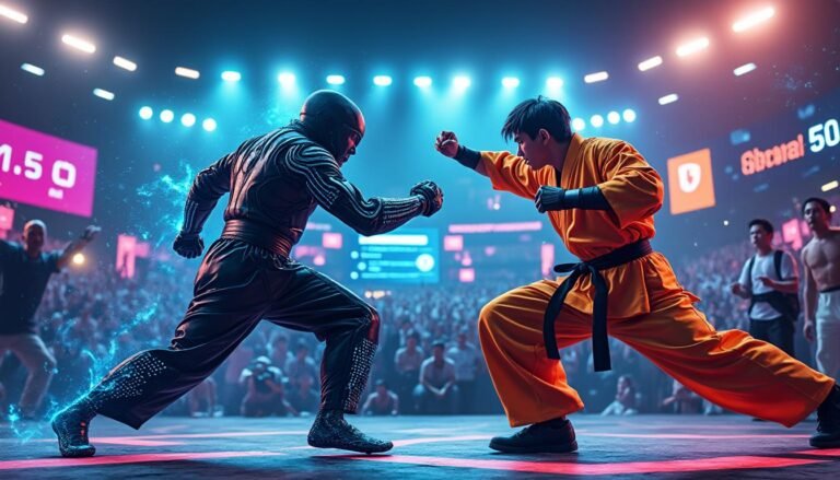 plongez au cœur de l'action avec 'le combat ultime'. découvrez l'univers fascinant des sport warriors sur ps5, où stratégie et prouesses athlétiques s'unissent pour des affrontements épiques. préparez-vous à vivre une expérience immersive inégalée dans un monde où la compétition règne en maître.