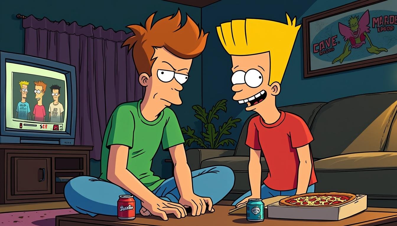 découvrez le retour tant attendu de beavis and butt-head sur megadrive ! plongez dans l'univers déjanté de ces deux personnages emblématiques avec des graphismes rétro et un humour irrésistible. revivez les aventures hilarantes qui ont marqué toute une génération et préparez-vous à rire à nouveau grâce à ce reboot nostalgique.