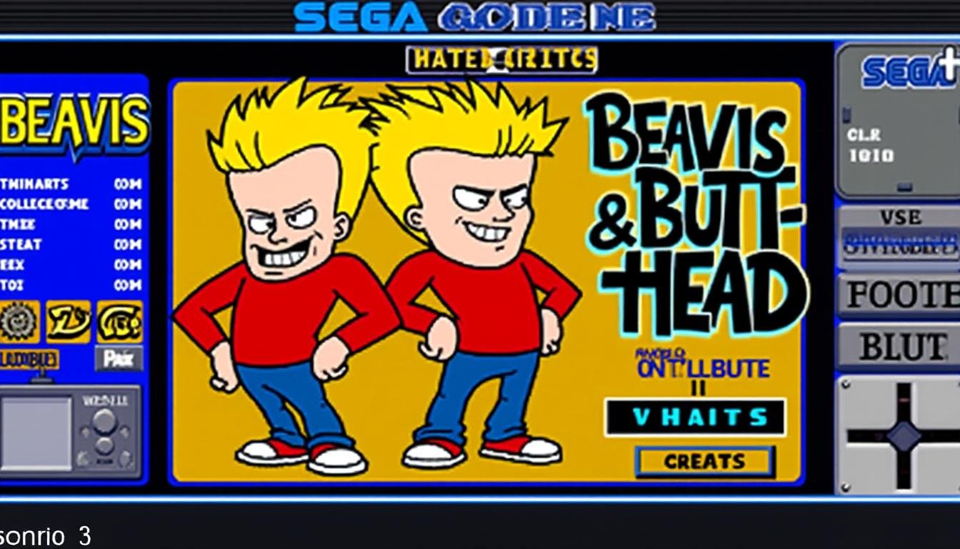 plongez dans l'univers déjanté de beavis and butt-head avec le retour nostalgique sur megadrive. revivez les aventures hilarantes de ces deux personnages emblématiques dans un jeu qui capturera l'essence des années 90 tout en offrant une expérience divertissante et inoubliable.