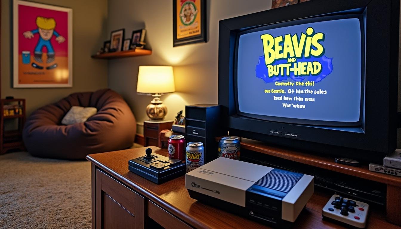 plongez dans l'univers déjanté de beavis and butt-head avec le retour tant attendu sur megadrive. revivez les aventures hilarantes et nostalgiques de nos deux héros à travers des graphismes rétro et un gameplay captivant. une expérience inoubliable pour les fans de la série et les amateurs de jeux vidéo classiques !