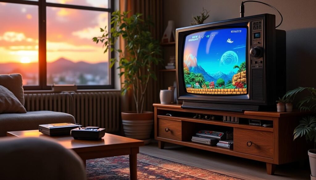 découvrez comment la megadrive, console emblématique des années 90, éveille nos souvenirs d'enfance grâce à ses jeux 16 bits. plongez dans l'univers nostalgique des pixels et des mélodies inoubliables qui ont marqué toute une génération.