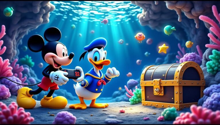découvrez l'univers captivant de mickey et donald alors qu'ils plongent dans l'aventure palpitante du megadrive. rejoignez vos héros préférés pour une quête pleine de surprises et d'illusions, où l'amitié et l'audace mènent à des défis inoubliables.