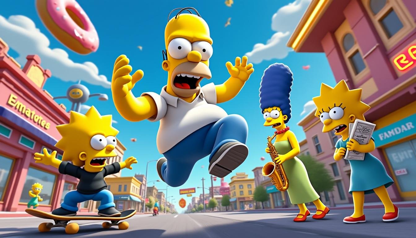 revivez vos souvenirs d'enfance avec the simpsons: virtual springfield sur ps1 ! explorez springfield, interagissez avec vos personnages préférés et découvrez des mini-jeux amusants qui capturent l'esprit de la série culte. plongez dans une aventure nostalgique et vivez des moments inoubliables.