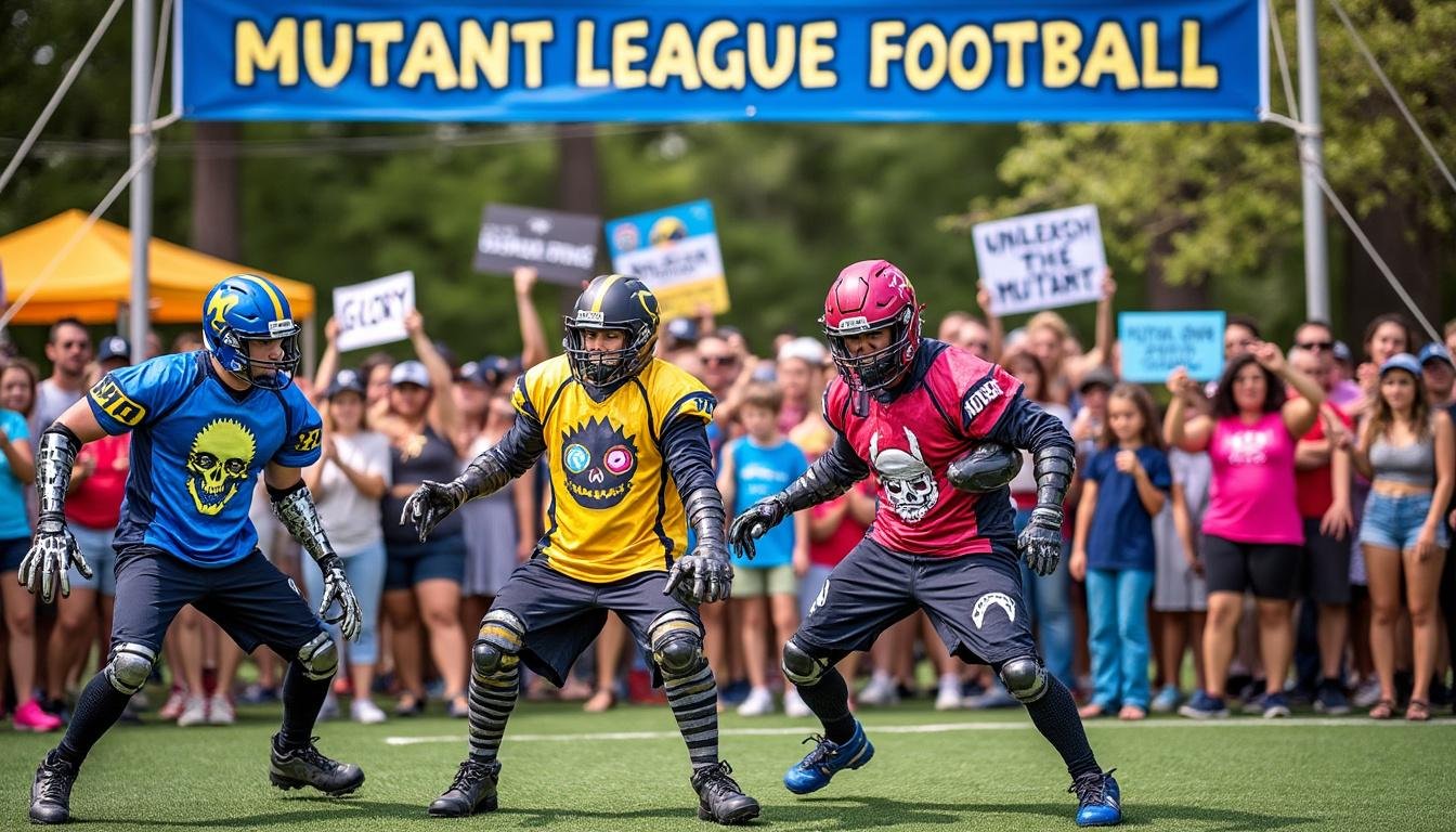 découvrez l'univers décalé et plein d'humour de mutant league football sur megadrive ! préparez-vous à vivre des matchs inoubliables, entre monstres, aliens et autres créatures loufoques. plongez dans ce jeu mythique qui allie football et folie pour des heures de divertissement.